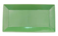 Green Stoneware Rectangular Platter, Box of 12 U611