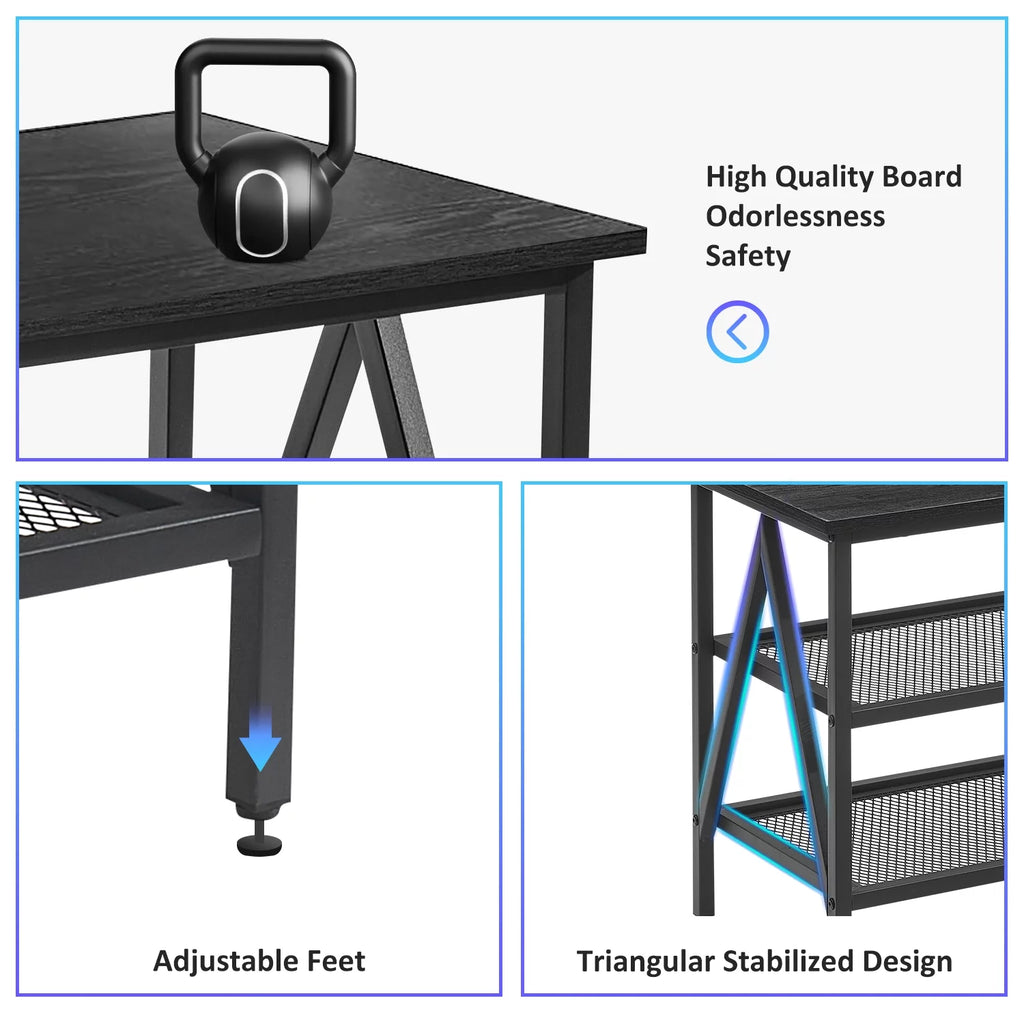 Black 55 inch TV Stand G3122