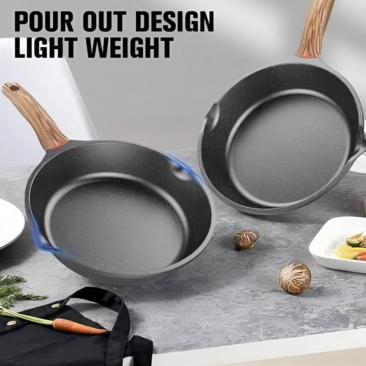 12 Inch Non Stick Granite Aluminum Frying Pan E868544