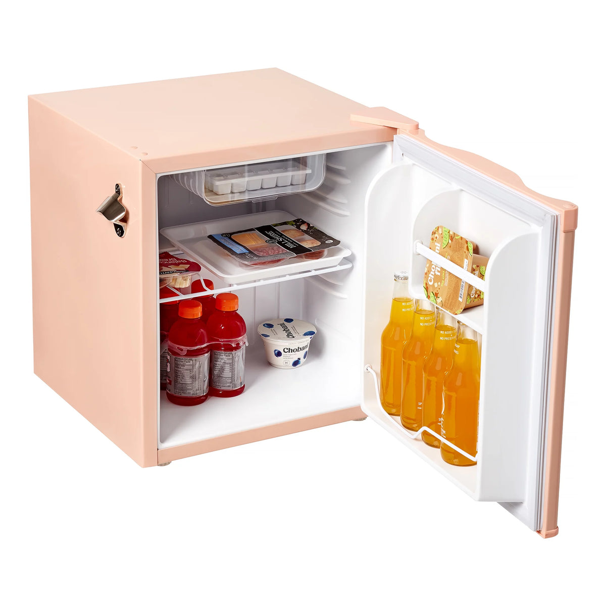 1.6 Cu ft. Retro Compact Refrigerator with Side Bottle Opener H453