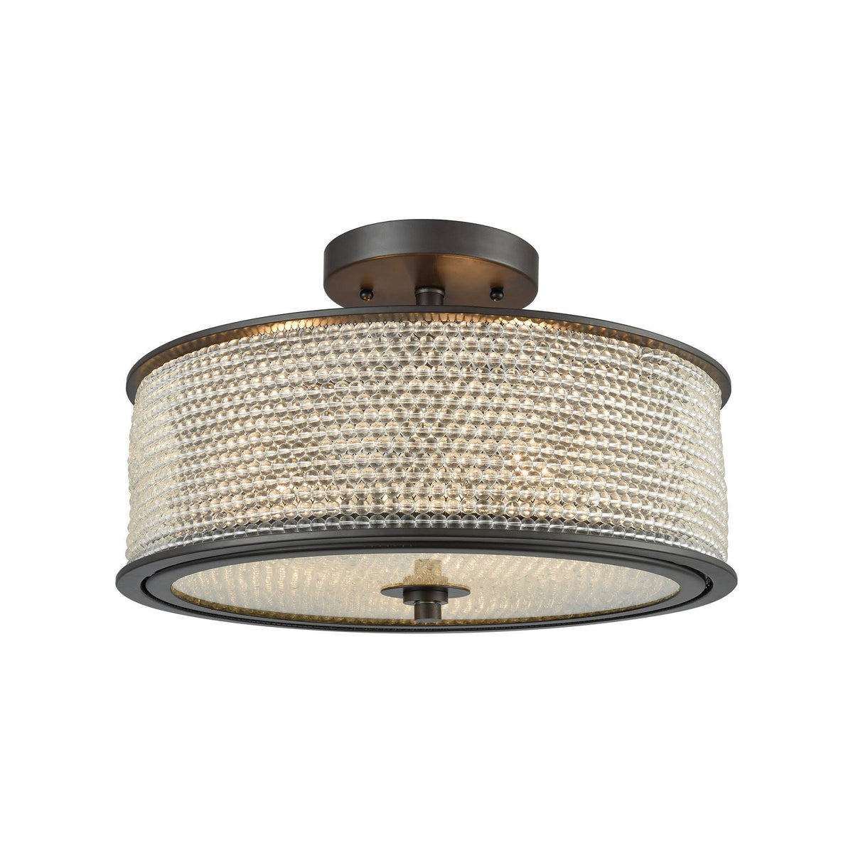 3 Light Semi Flush Oil Rubbed Bronze H713030