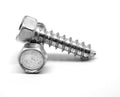 #6-18 x 1/2 Sheet Metal Screw Hex Head Zinc Plated B258062