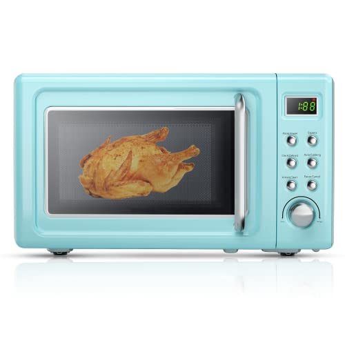 0.7 Cu.ft Compact Microwave Oven with Glass Turntable T6310