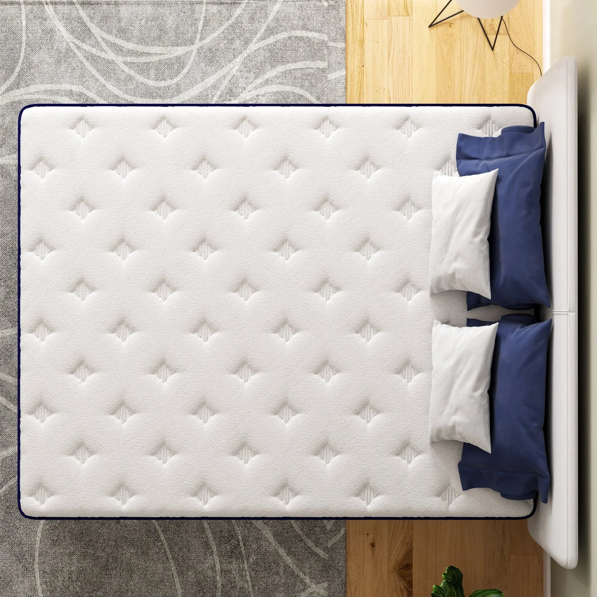 Queen 10 Inch Hybrid Memory Foam Mattress K10310