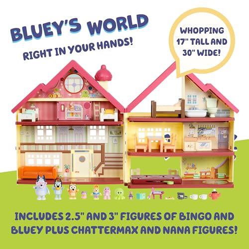 10” Toddler House Playset with 10 Play Pieces L10213