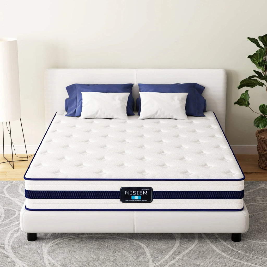 Queen 10 Inch Hybrid Memory Foam Mattress K10310