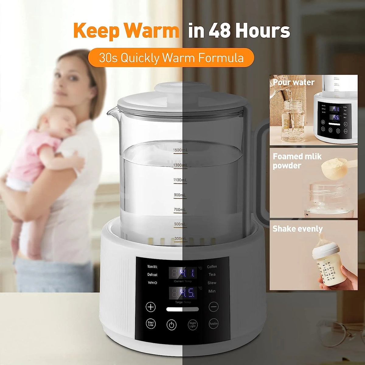 1.5L Electric Kettle M14881