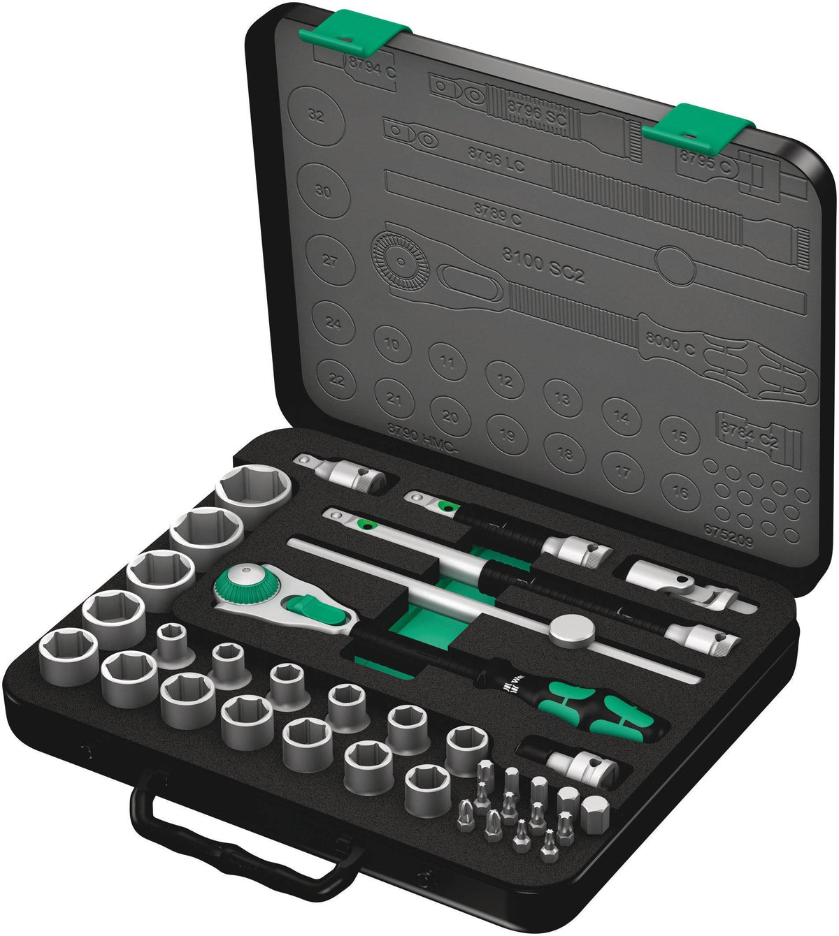 1/2x22 Drive Metric Ratchet Set E6635
